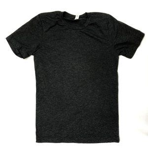 Bella Canvas Short Sleeve Blank Tee Charcoal Dark Gray Heather Small